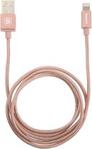 baseus mfi 8 pin lightning oplaadkabel 1m rose goud