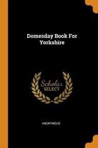 Domesday Book for Yorkshire