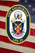 US Navy Amphibious Transport Dock USS Anchorage (LPD-23) Crest Badge Journal