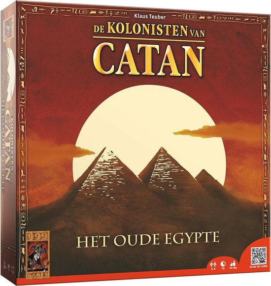 schommel De kerk Ondergedompeld De Kolonisten van Catan: Het Oude Egypte Bordspel | Games | bol.com
