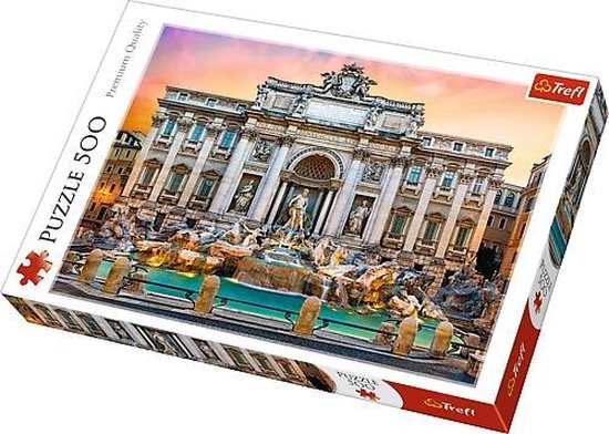Trefl Trevi Fontijnen Rome puzzel - 500 stukjes
