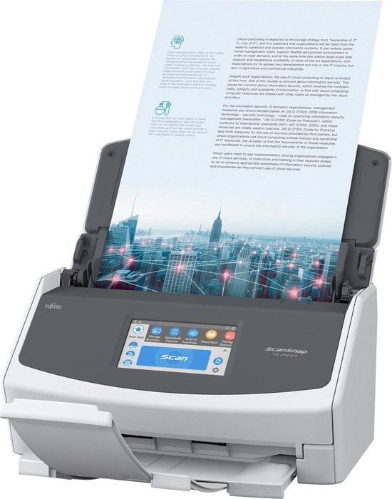 Fujitsu ScanSnap iX1500 Numériseur chargeur automatique de documents (adf)  + chargeur... | bol.com