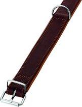 Karlie Riem - Rondo Halsband - onderlijn Bruin 57 cm lang en 32 mm