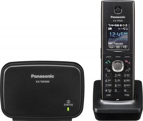 Panasonic KX-TGP600 téléphone fixe Noir LCD | bol