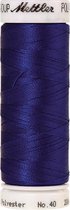 Mettler borduurgaren - Blauw - Nr 3353 - Polysheen - 200 meter