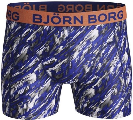 Bjorn Borg Boxershort 1-Pack Microfiber Wind Surf The Web Blauw | bol.com