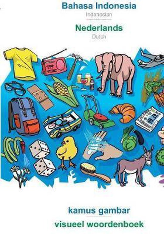 Bahasa Indonesia - Nederlands, kamus gambar - cover