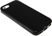 Rubber hoesje zwart Geschikt voor iPhone 5C