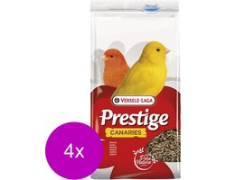 Versele-Laga Prestige Kanarie Zangzaad - Vogelvoer - 4 x 1 kg