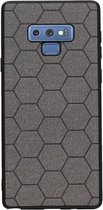Samsung Galaxy Note 9 Hexagon Hard case Grijs