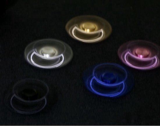 Thumbnail van een extra afbeelding van het spel PRO Fidget Spinner Metaal-  Zilver