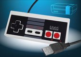 Retro USB-controller met NES Classic Mini-ontwerp voor computers, bekabelde Eaxus