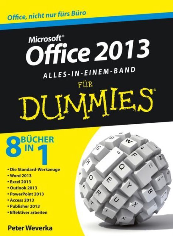 Office 2013 fur Dummies Alles in einem Band - cover