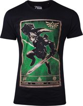 Zelda - Propaganda Link Triforce Men s T-shirt - L