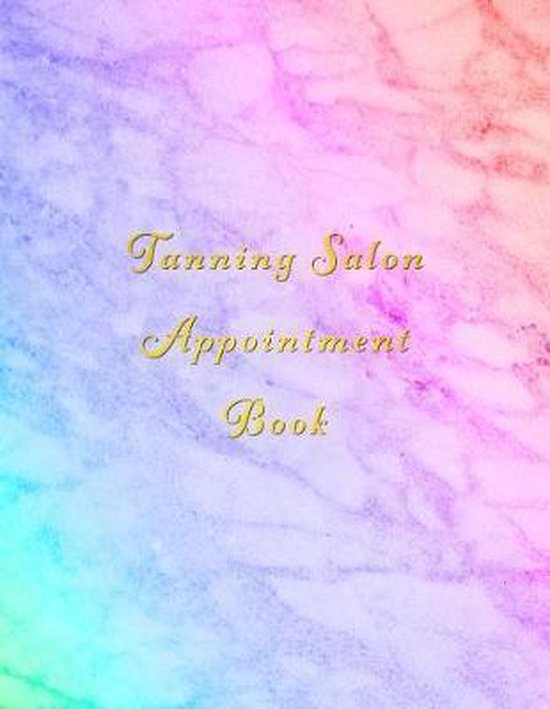 Tanning Salon Appointment Book - cover