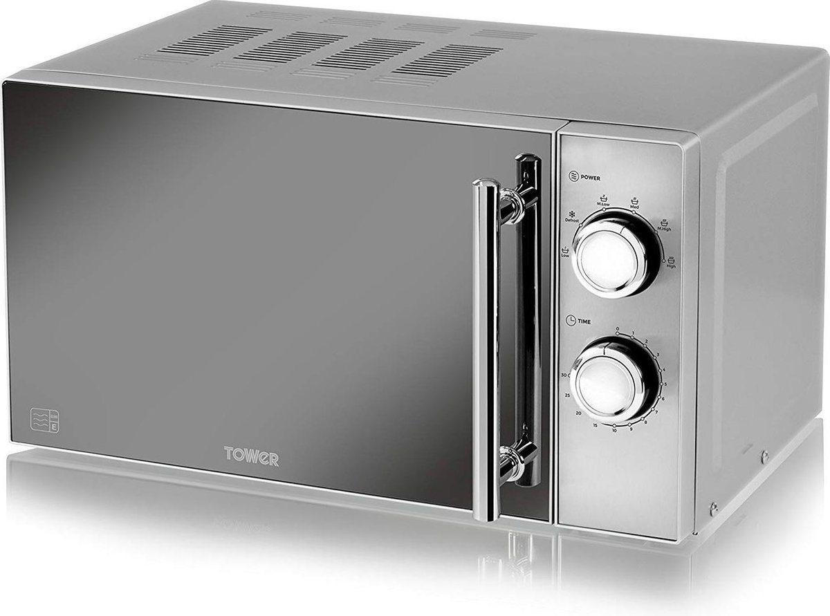 Tower Magnetron met 5 Kracht Niveaus en 35 Minuut Timer, 20 Liter Capaciteit, 700 Watts, Zwart kopen? | | Magnetrons