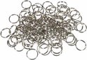 Ringen - Ring - Sleutelringen - Sleutelring - Metaal - Metalen Ringen - 20 Stuks - 10 x 24mm - 10 x 28mm