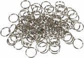Ringen - Ring - Sleutelringen - Sleutelring - Metaal - Metalen Ringen - 20 Stuks - 10 x 24mm - 10 x 28mm