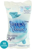Gillette Simply Venus 2 Women - Wegwerpscheermesjes Voordeelverpakking