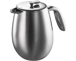 Bodum Columbia Cafetiere RVS Mat 1L