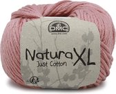 DMC Natura XL 42 Roze. PAK MET 9 BOLLEN a 100 GRAM. KL.NUM. 40