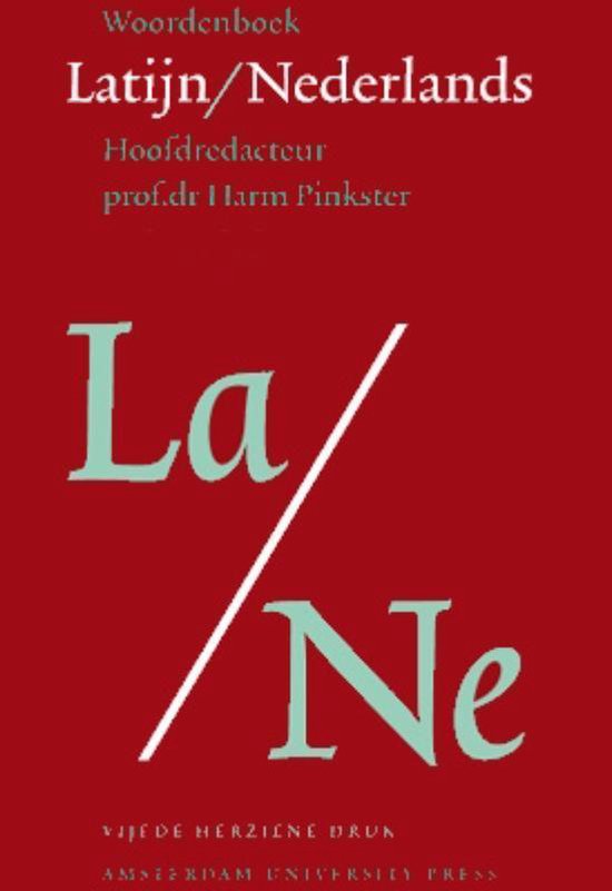 Cover van het boek 'Woordenboek Latijn / Nederlands + CD-ROM / druk 1'