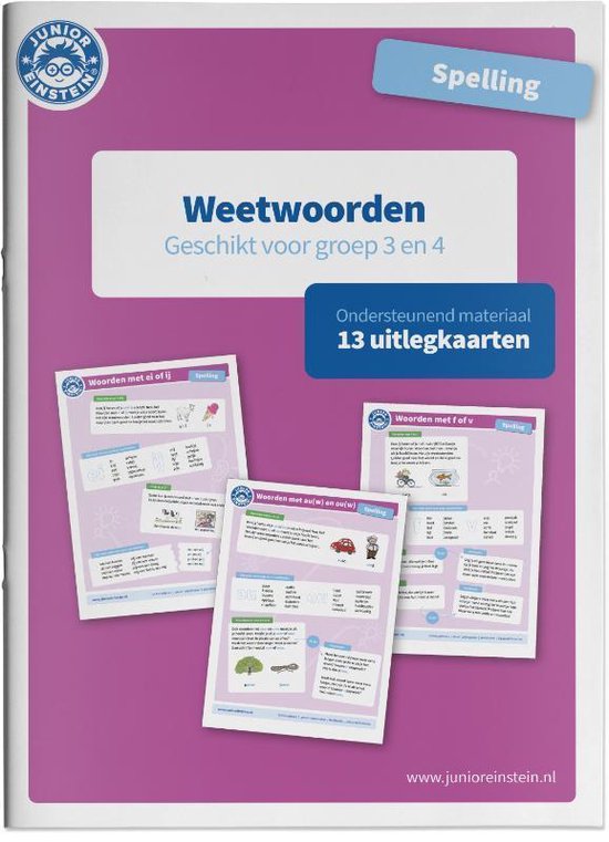 Foto: Spelling weetwoorden