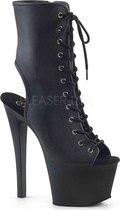 Pleaser Plateau Laarzen, Paaldans schoenen -38 Shoes- SKY-1016 Paaldans schoenen Zwart