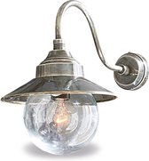 LOBERON Wandlamp Miel antiekzilverkleurig/helder