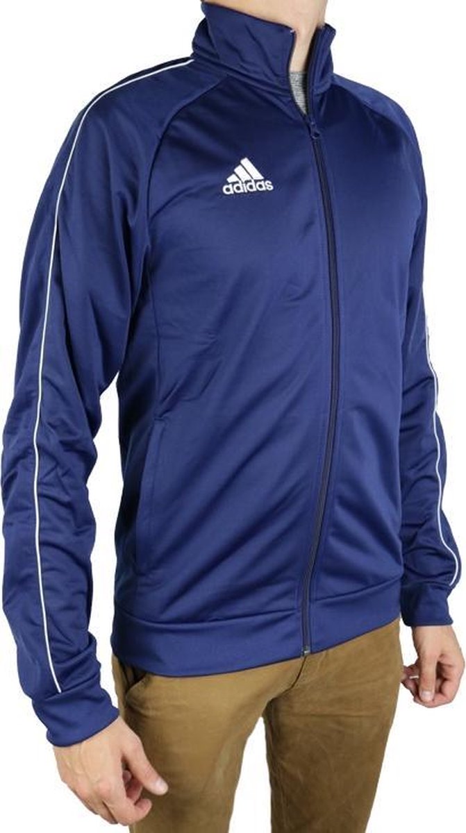 Adidas Core 18 Trainingsvest Polyester - Marine | Maat: M | bol.com