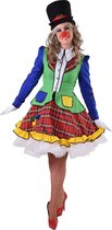 Costume de clown et bouffon | Clown de cirque festif Pipa | Femme | XL | Costume de carnaval | Déguisements