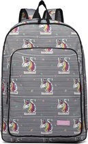 Popelli Backpack - Popelli - Sac à dos pour ordinateur portable - Licorne / Unicorn - Format A4 - Léger (E1833 UC-WE)
