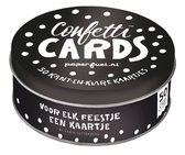 Paperfuel Confetti cards 50 kant-en-klare kaartjes