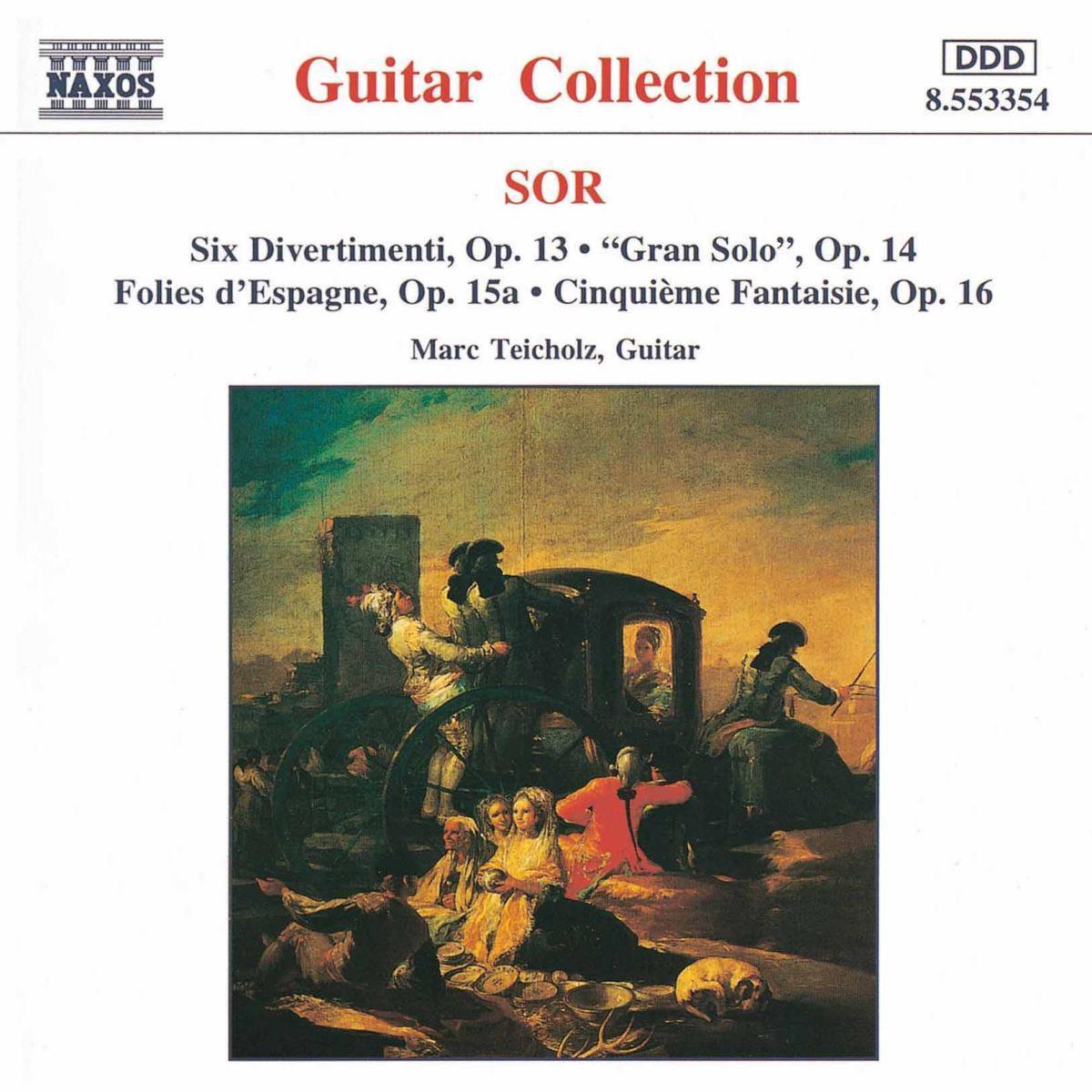 Marc Teicholz - Sor: Six Divertimentos - Folies D'Espagne (CD)