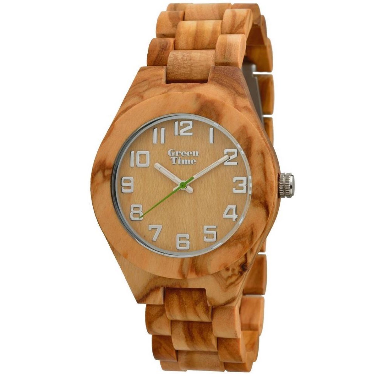 GreenTime ZW058A - Houten horloge voor mannen - vrouwen