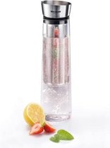 Westmark 62952260 Water Carafe with Infuser Stainless Steel/Silicone/Glass