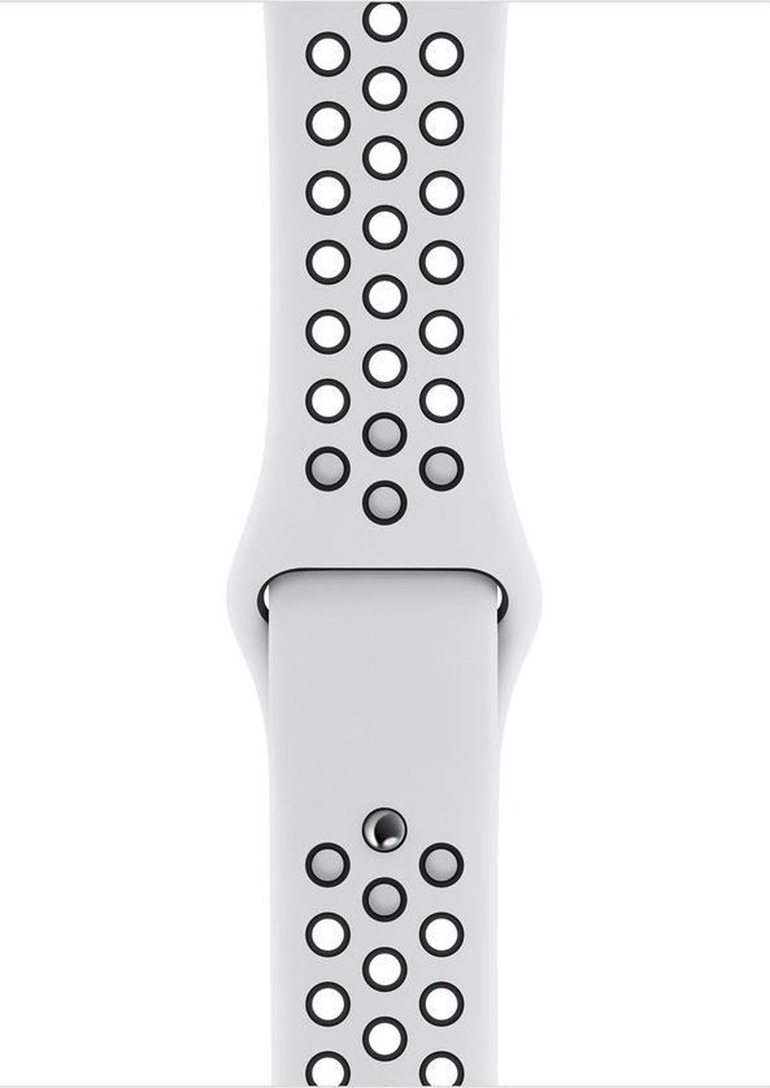 Apple Watch Series 4 Nike - Smartwatch - Zilver - 44mm | bol.com