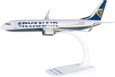 Herpa Boeing vliegtuig snap-fit Ryanair- B737-800