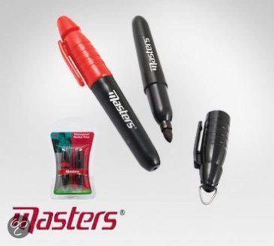 Masters Waterproof Marker Pens (2 stuks) — afbeelding 4