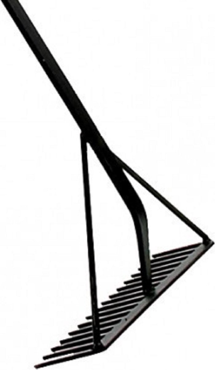 Asfalthark de Wit 16 tanden versterkt - 170cm steel