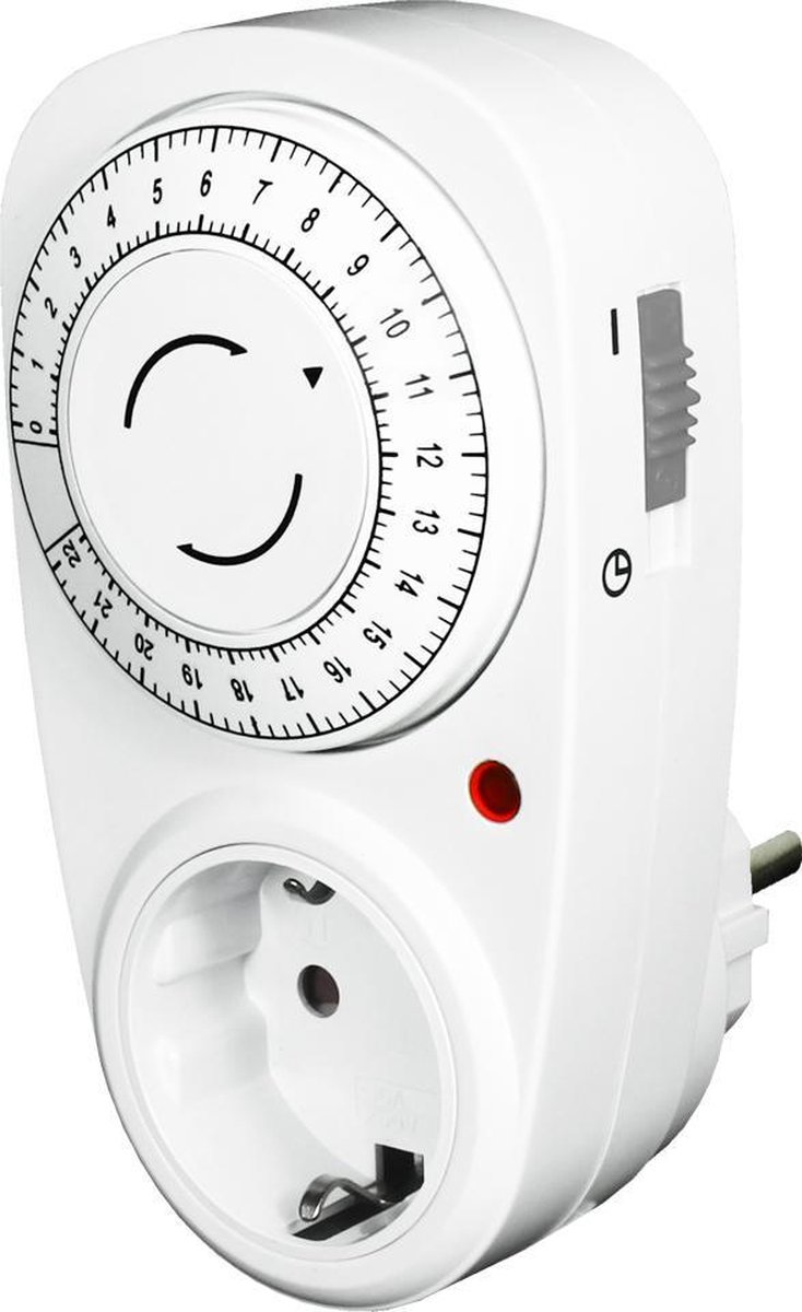 EcoSavers Countdown Timer 22H |LET OP: geen gewone tijdschakelklok | Schakelt apparatuur uit na verstrijken van ingestelde tijdsduur