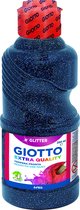 Giotto Bottle 250 ml Glitter paint dark blue