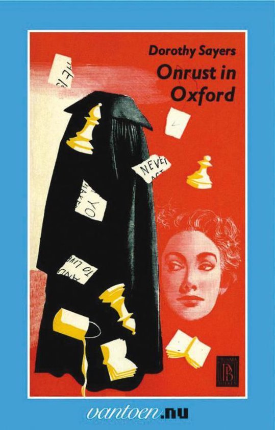 Cover van het boek 'Onrust in Oxford' van D. Sayers
