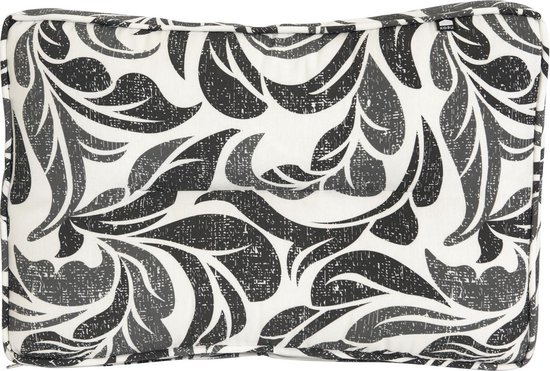 Kopu® Retro Flower Lounge Rugkussen 60 cm - Grey