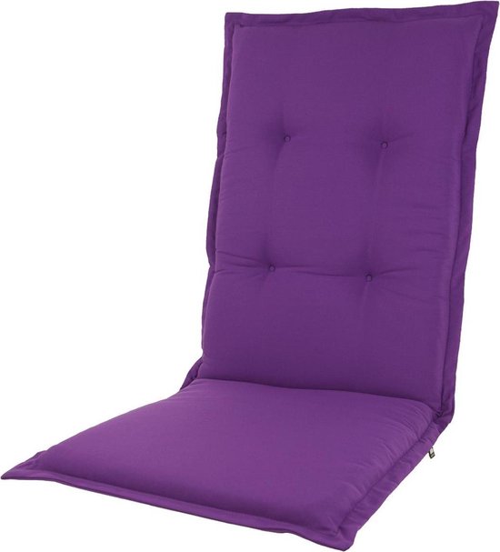 Tuinkussen Hoge rug Prisma Purple 125x50 - Extra comfort | bol.com