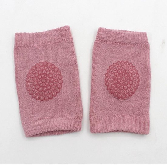 Baby kniebeschermers | anti slip | roze
