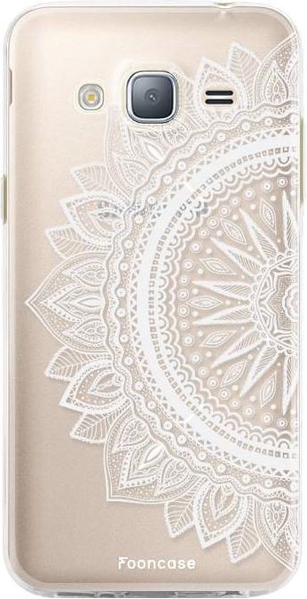 Mooie vrouw Bestuurbaar Proportioneel Samsung Galaxy J3 2016 hoesje TPU Soft Case - Back Cover - Mandala / Ibiza  | bol.com