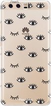 Huawei P10 hoesje TPU Soft Case - Back Cover - Eyes / Ogen
