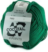 Scheepjes Cocktail groen-bos 7653 - PAK MET 10 BOLLEN a 50 GRAM. KL.NUM. 1. INCL. Gratis Digitale vinger haak en brei toerenteller