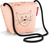 Reisenthel Minibag Kids Schoudertasje Kind - 0,5L - Cats&Dogs Rose Roze